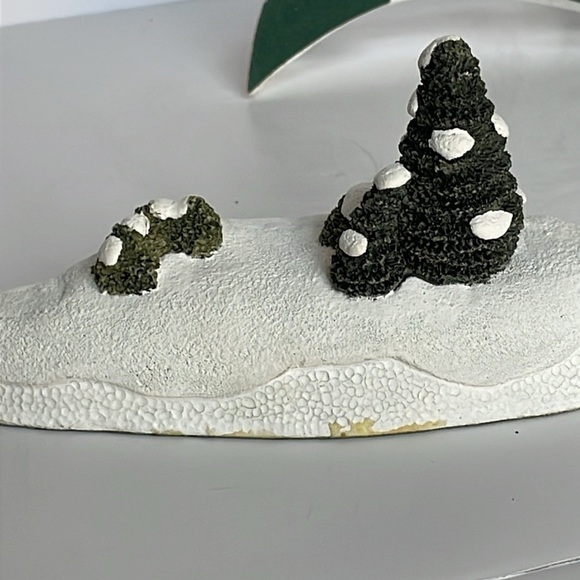 Illuminations Alpine Christmas The Commons Transformer End Caps John Hime 1995 - Picture 11 of 11